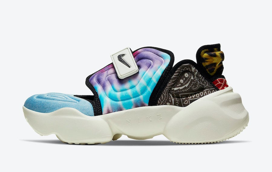 This Nike Aqua Rift Features Tie-Dye, Paisley and Animal Print