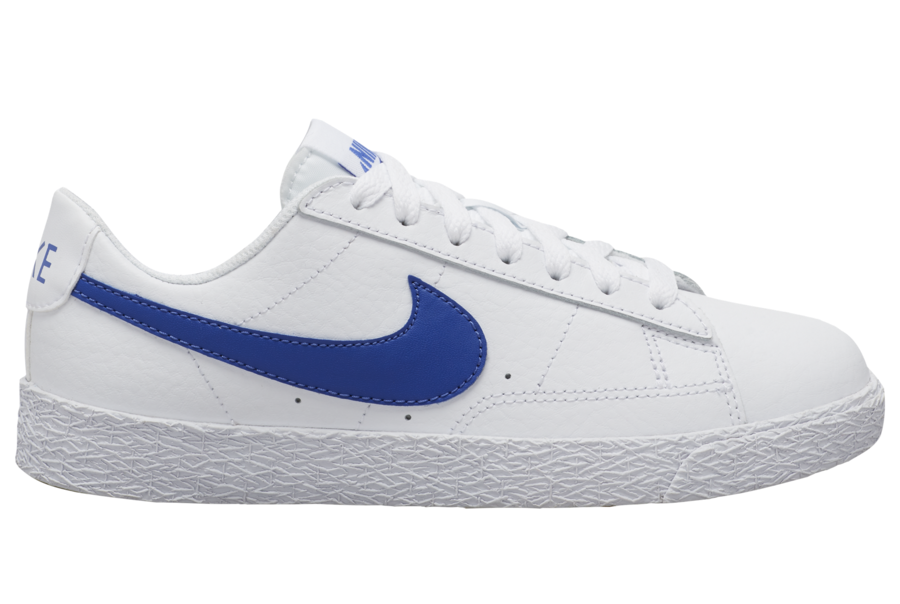 Nike Blazer Low White Blue Gum CZ7576-100 Release Date Info