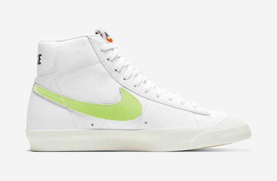 Nike Blazer Mid Barely Volt CZ1055-108 Release Date Info