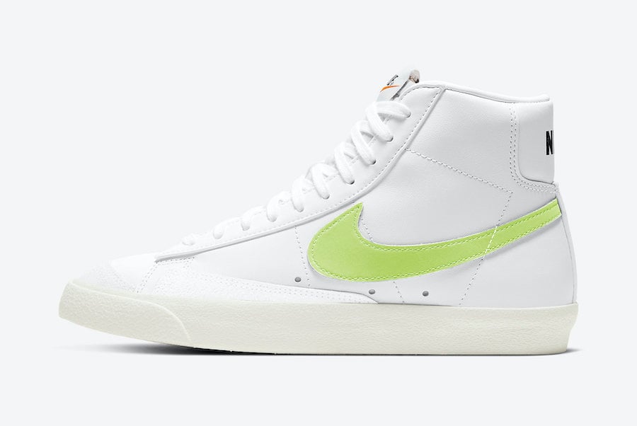 Nike Blazer Mid Barely Volt CZ1055-108 Release Date Info