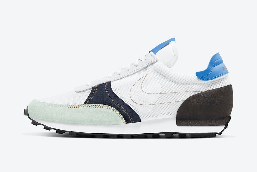 Nike Daybreak Type White Navy Spruce Aura Blue CJ1156-101 Release Date Info Nike Daybreak Type White Navy Spruce Aura Blue CJ1156-101 Release Date Info