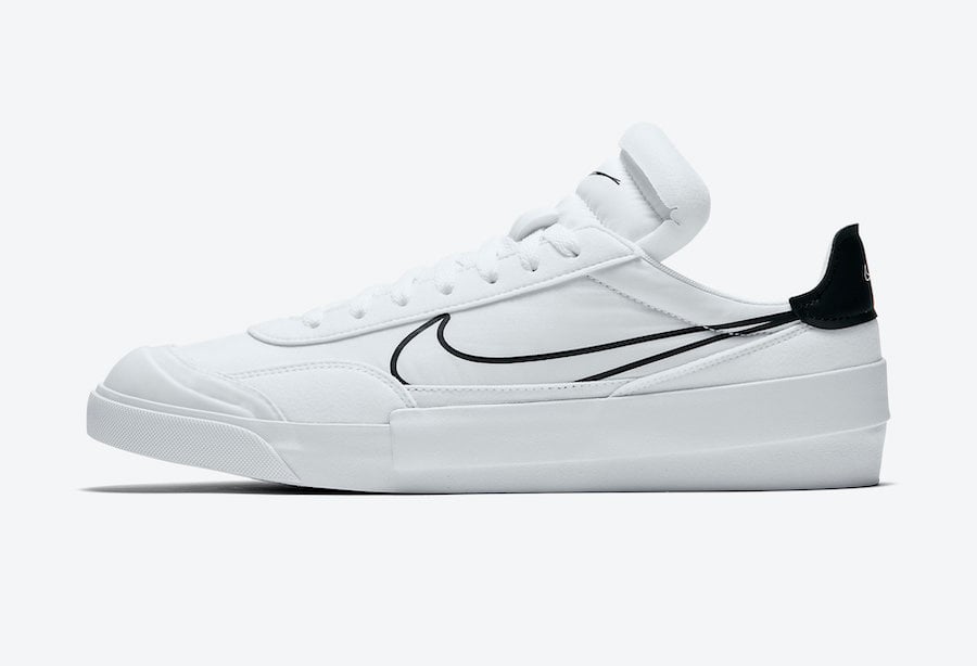 Nike Drop Type HBR White Black CQ0989-101 Release Date Info