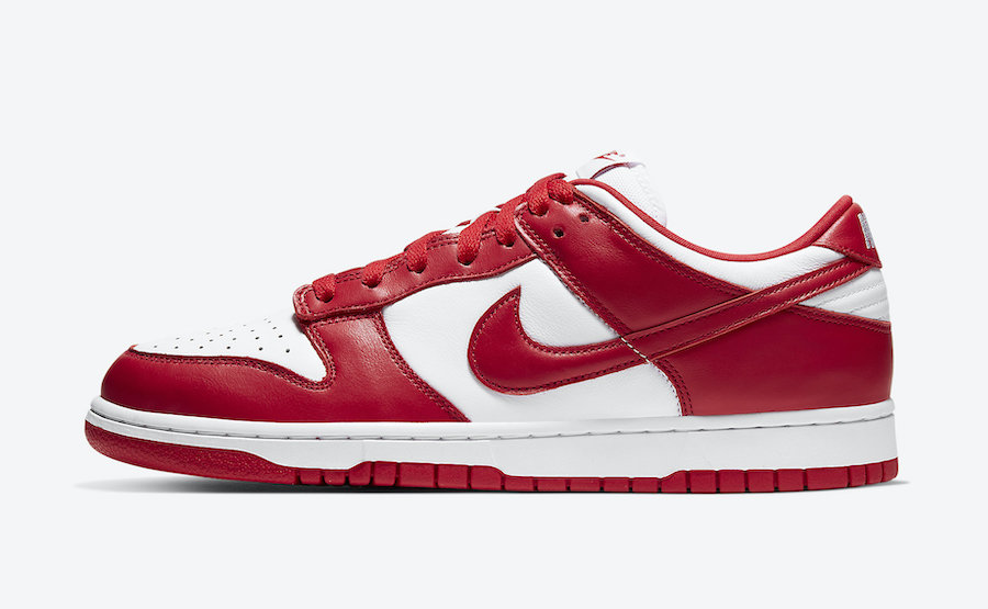 Nike Dunk Low University Red CU1727-100 Release Info