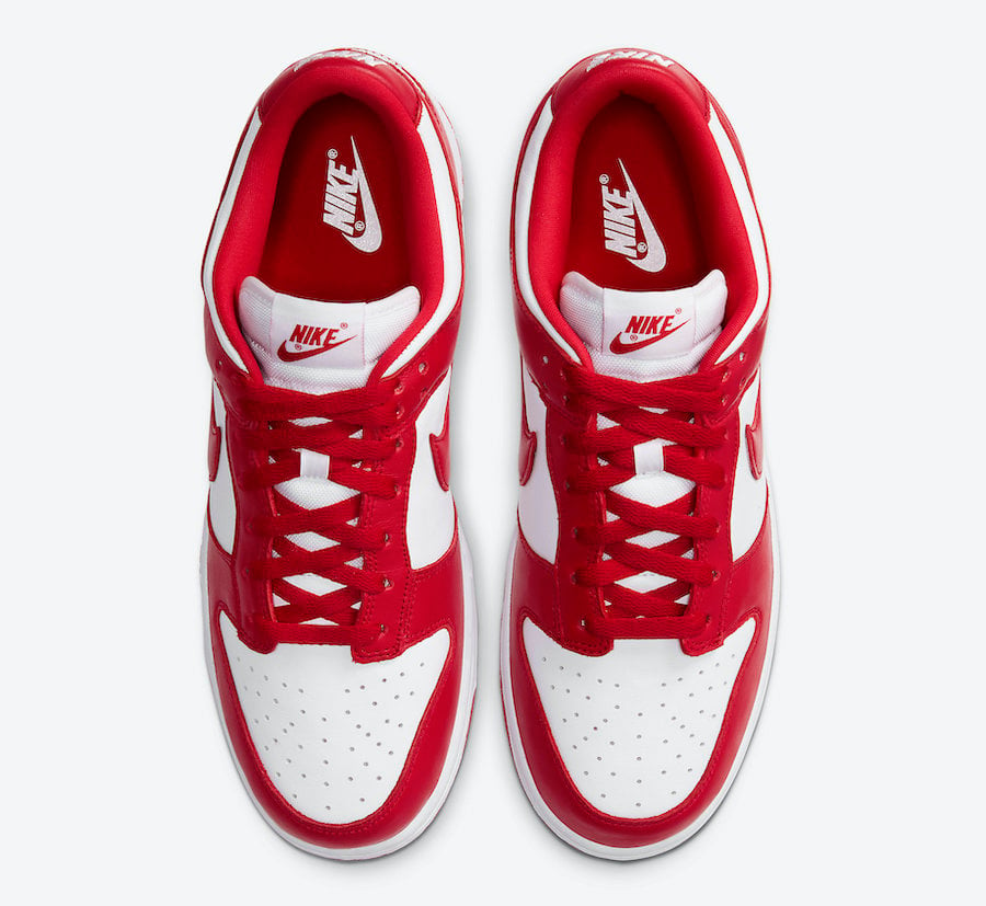 Nike Dunk Low University Red CU1727-100 Release Info