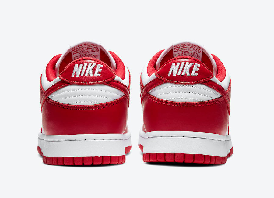 Nike Dunk Low University Red CU1727-100 Release Info