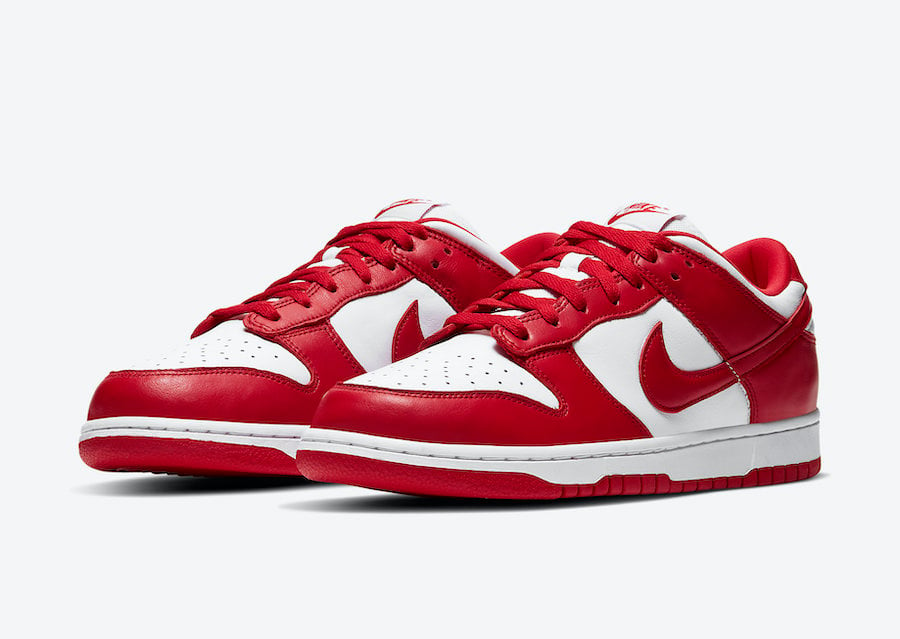 Nike Dunk Low University Red CU1727-100 Release Info