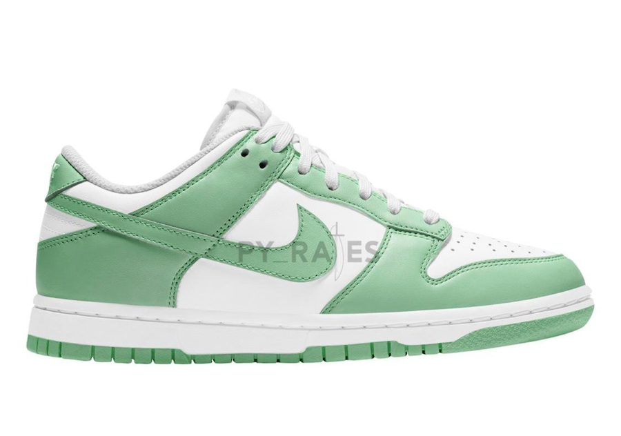 Nike Dunk Low WMNS White Green Glow 2021 Release Date Info