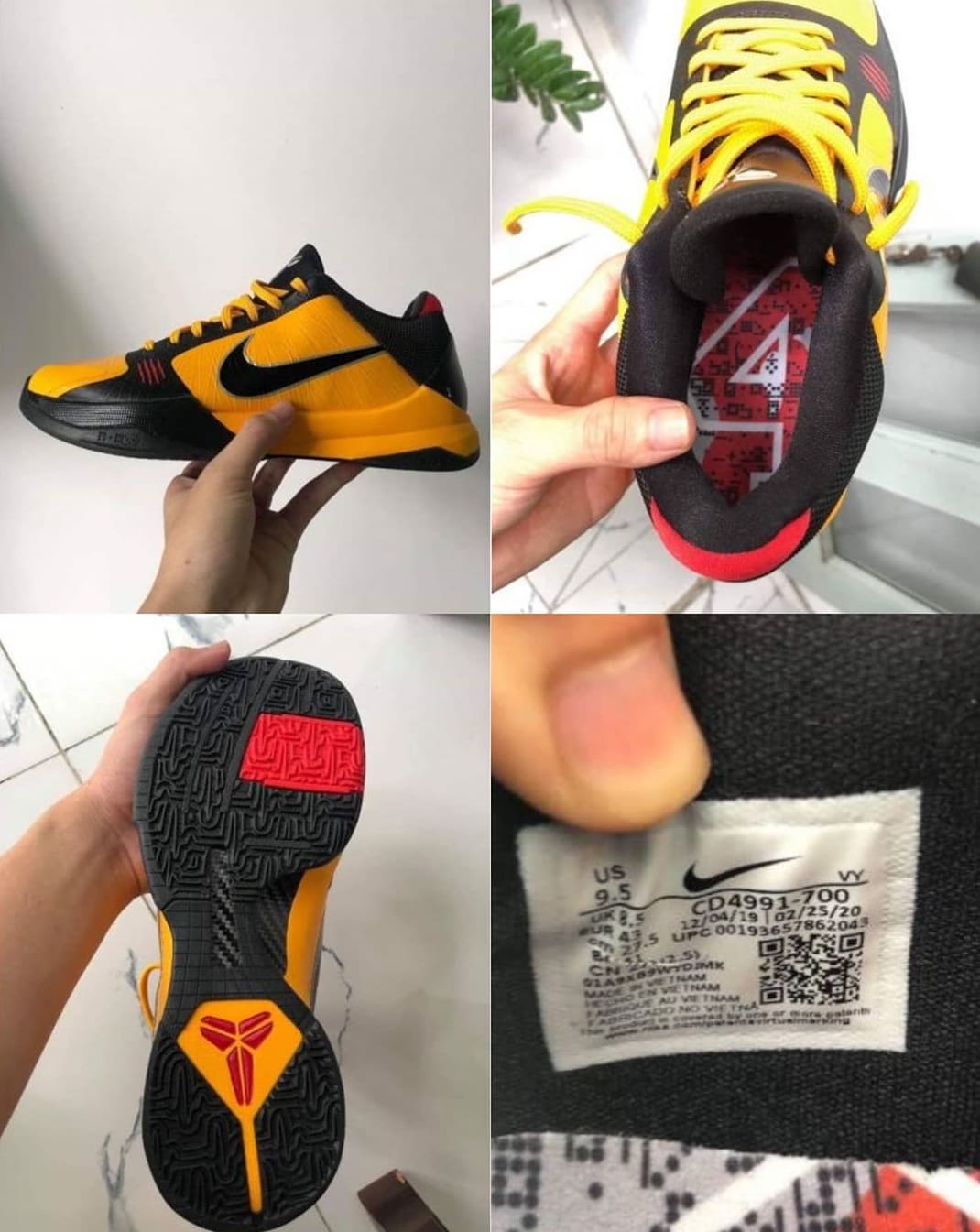 Nike Kobe 5 Protro Bruce Lee CD4991-700 Release Date Info