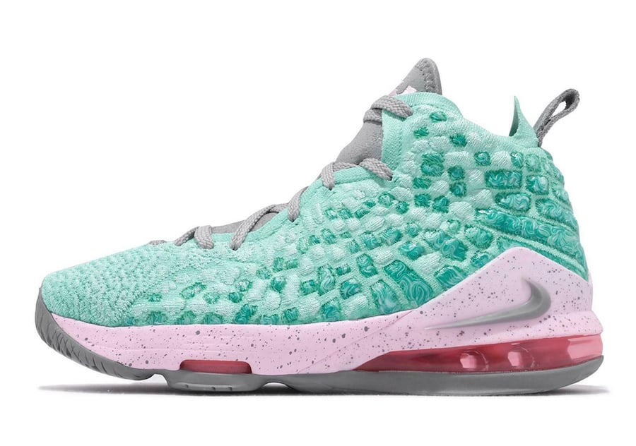 Nike LeBron 17 GS South Beach BQ5594-444 Release Date Info