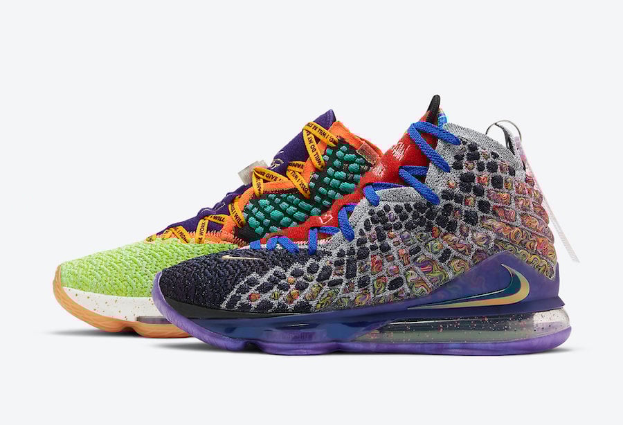 Nike LeBron 17 What The CV8080-900 Release Date Nike LeBron 17 What The CV8080-900 Release Date