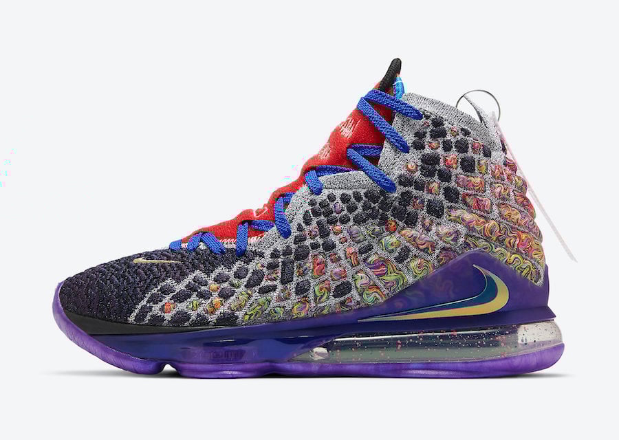 Nike LeBron 17 What The CV8080-900 Release Date Nike LeBron 17 What The CV8080-900 Release Date