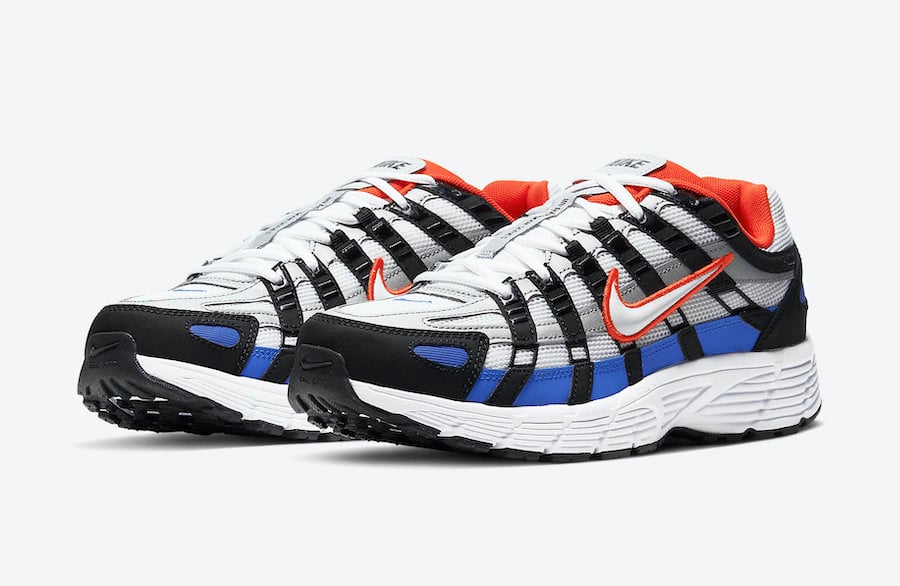 Nike P-6000 in Team Orange and Racer Blue