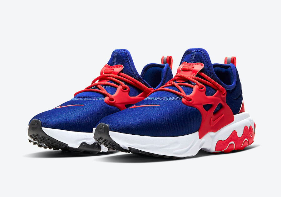 red white and blue prestos