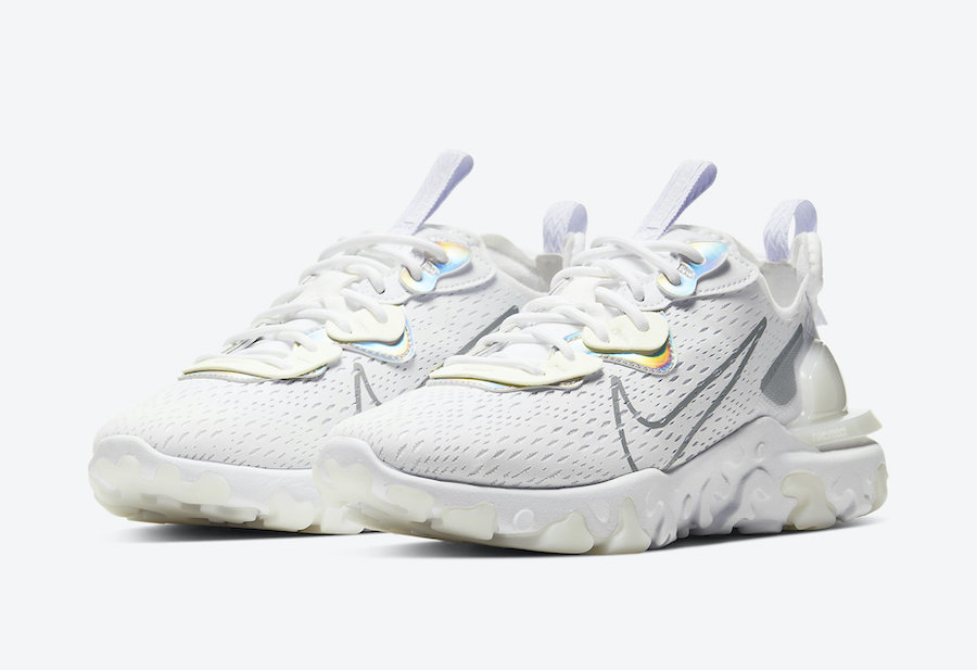 Nike Reaction Vision Essential ‘White Iridescent’ Releasing Soon