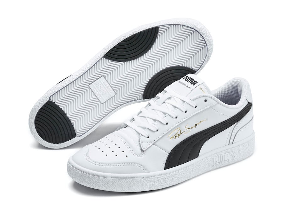 Puma Ralph Sampson Low White Black 370846-11 Release Date Info