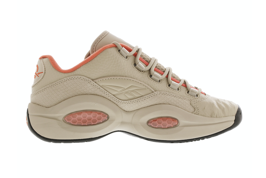 Reebok Question Low Modern Beige Vivid Orange EF3151