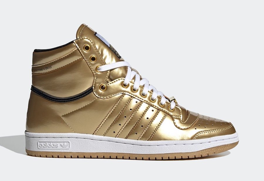 Star Wars adidas Top Ten C-3PO FY2458 Release Date Info Star Wars adidas Top Ten C-3PO FY2458 Release Date Info