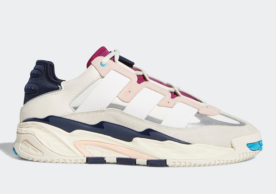 adidas Niteball Off-White Cream White Pink Tint FW3317 Release Date Info adidas Niteball Off-White Cream White Pink Tint FW3317 Release Date Info