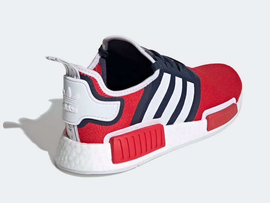 adidas NMD R1 Navy Scarlet FV1734 Release Date Info