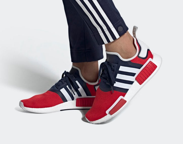adidas los angeles red white blue