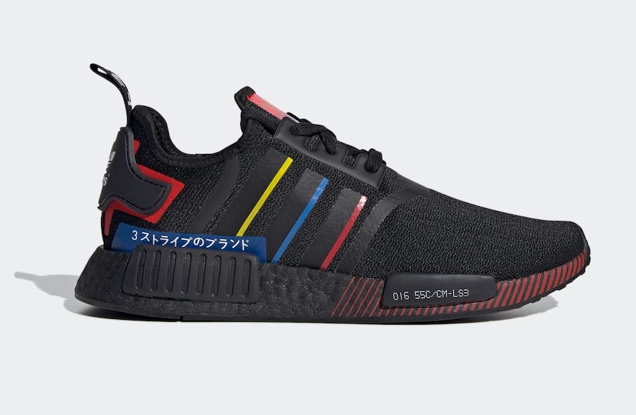 adidas NMD R1 Olympic Pack Black FY1434 Release Date Info
