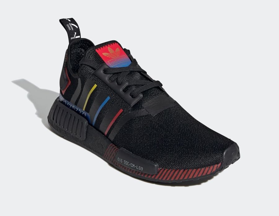 adidas NMD R1 Olympic Pack Black FY1434 Release Date Info