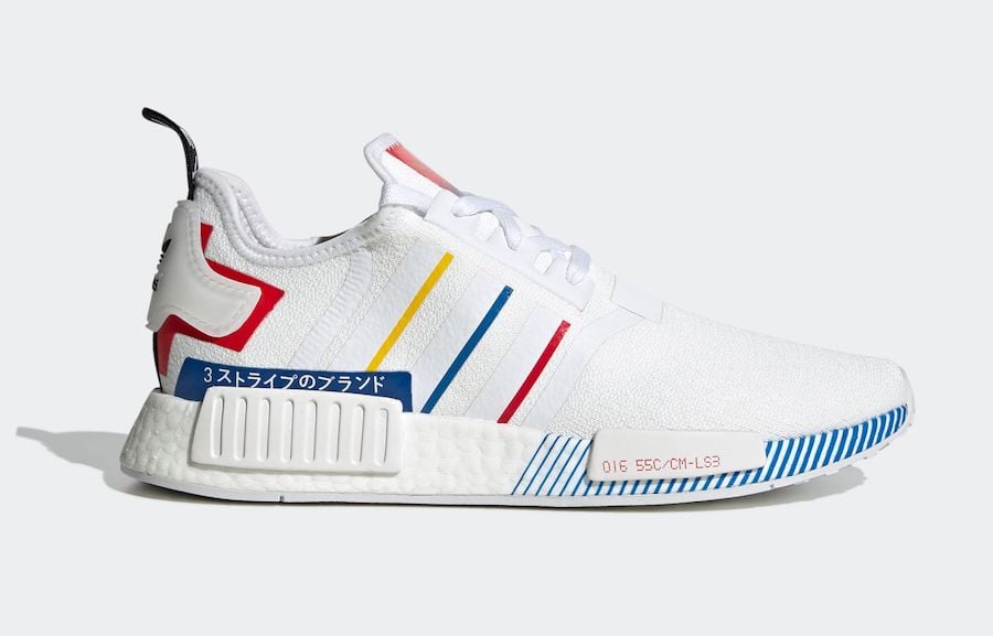 adidas NMD R1 Olympic Pack White FY1432 Release Date Info