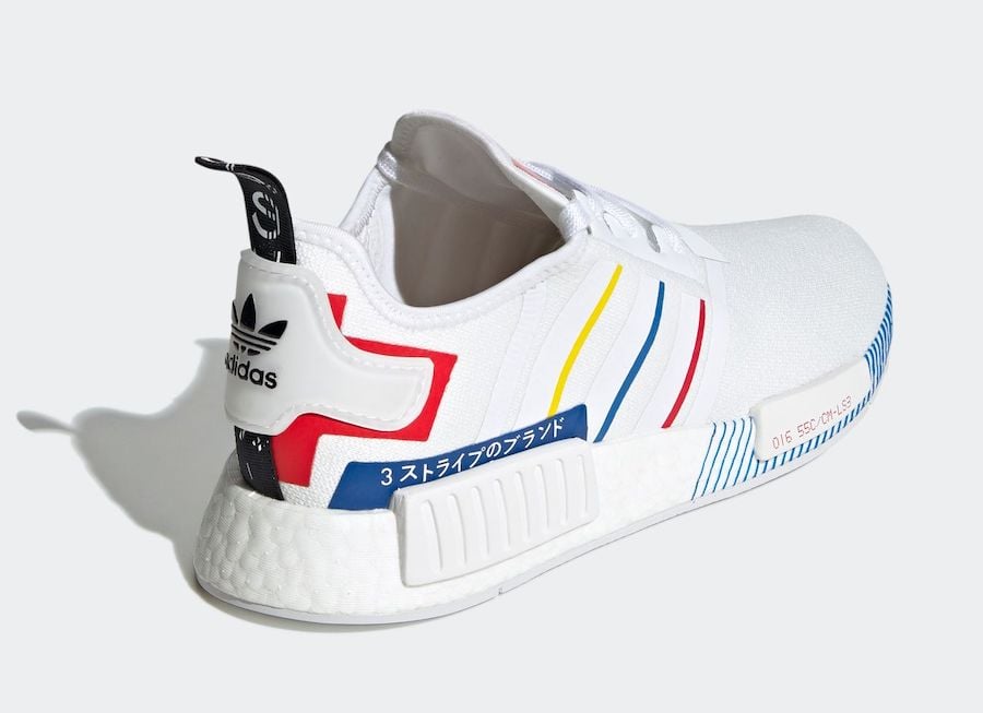 adidas NMD R1 Olympic Pack White FY1432 Release Date Info