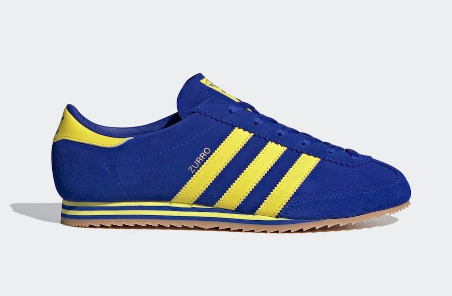 adidas Zurro SPZL Bold Blue Bright Yellow FV5481 Release Date Info