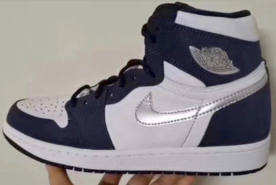 Air Jordan 1 Japan Midnight Navy Metallic Silver DC1788-100 2020 Release Date