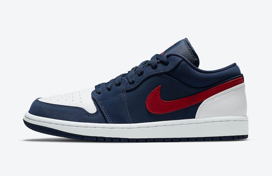 Air Jordan 1 Low USA CZ8454-400 Release Date Info