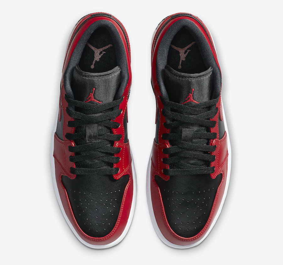 Air Jordan 1 Low Varsity Red 553558-606 Release