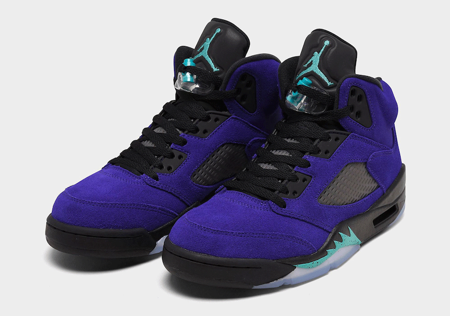 Air Jordan 5 Alternate Grape 136027-500 Release Details