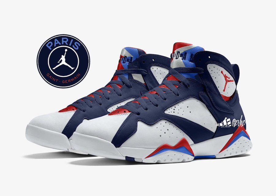 Air Jordan 7 PSG CZ0789-105 Release Date Info