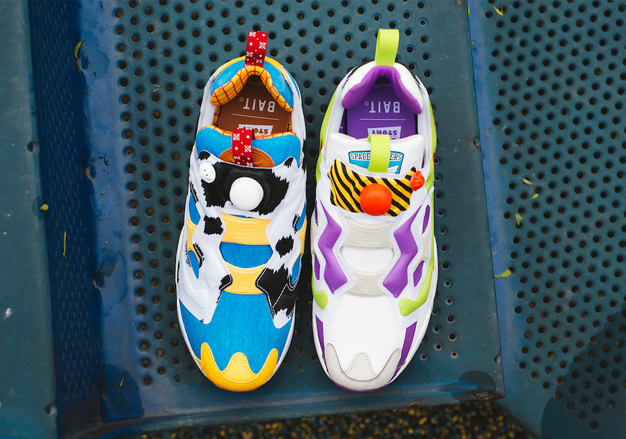 BAIT Toy Story Reebok Instapump Fury Release Date Info