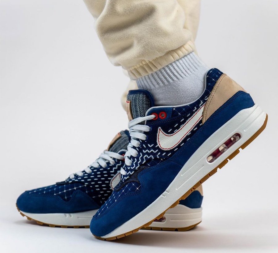 DENHAM Nike Air Max 1 CW7603-400 On Feet