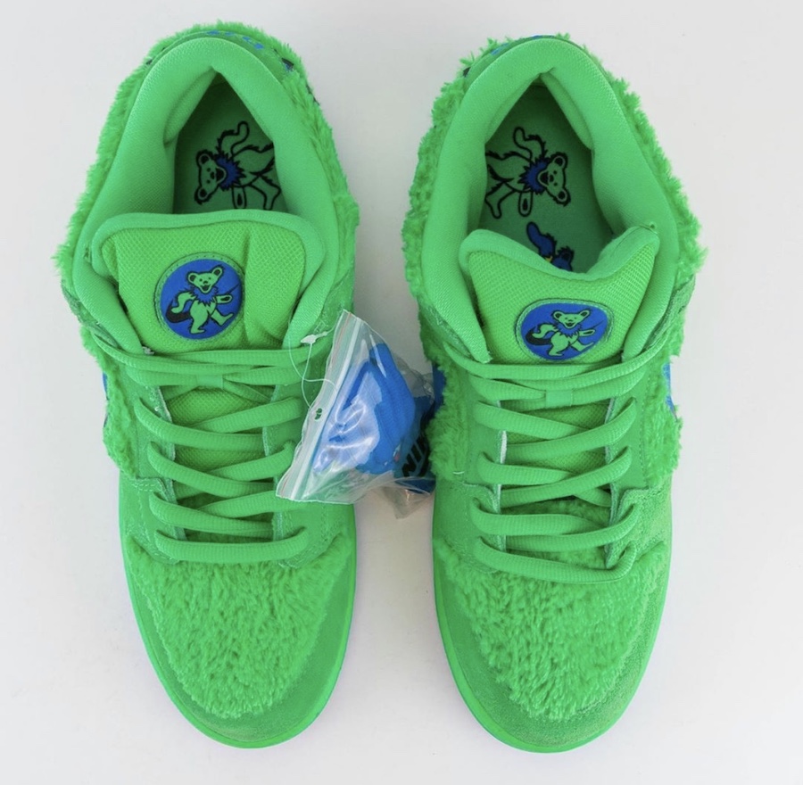 Grateful Dead Nike SB Dunk Low Green Bear CJ5378-300 Release