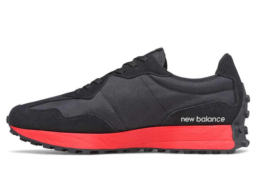 New Balance 327 Black Red Purple Release Date Info