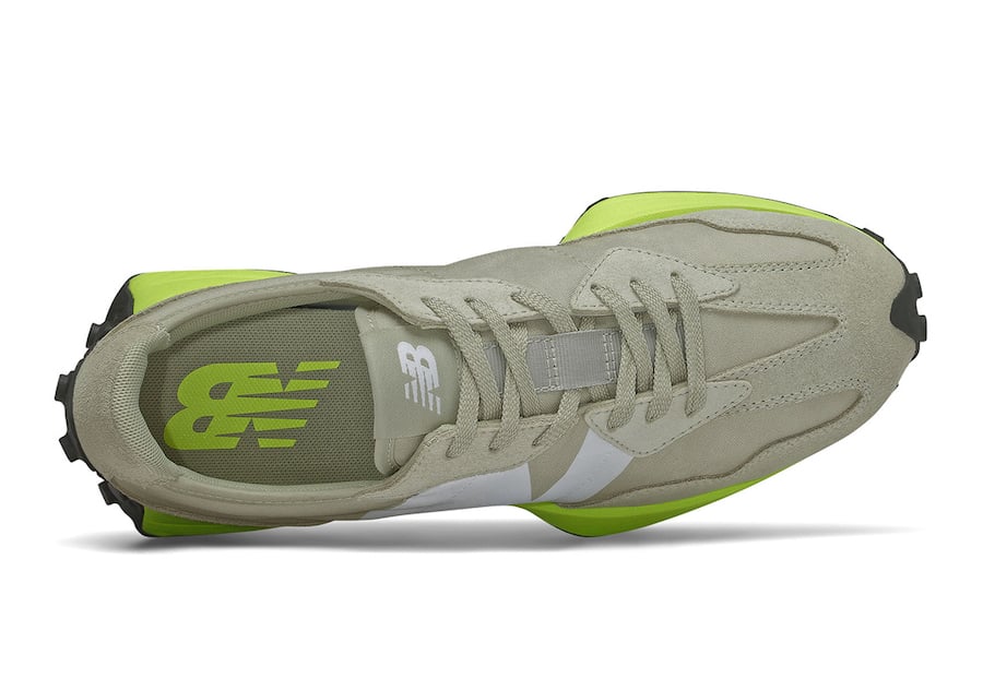 New Balance 327 Grey Neon Green Release Date Info