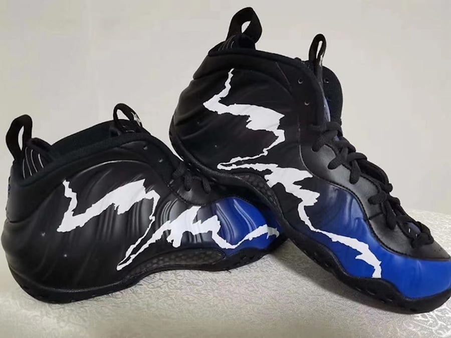 Nike Air Foamposite One Black White Aurora Game Royal CN0055-001 Release Date Info