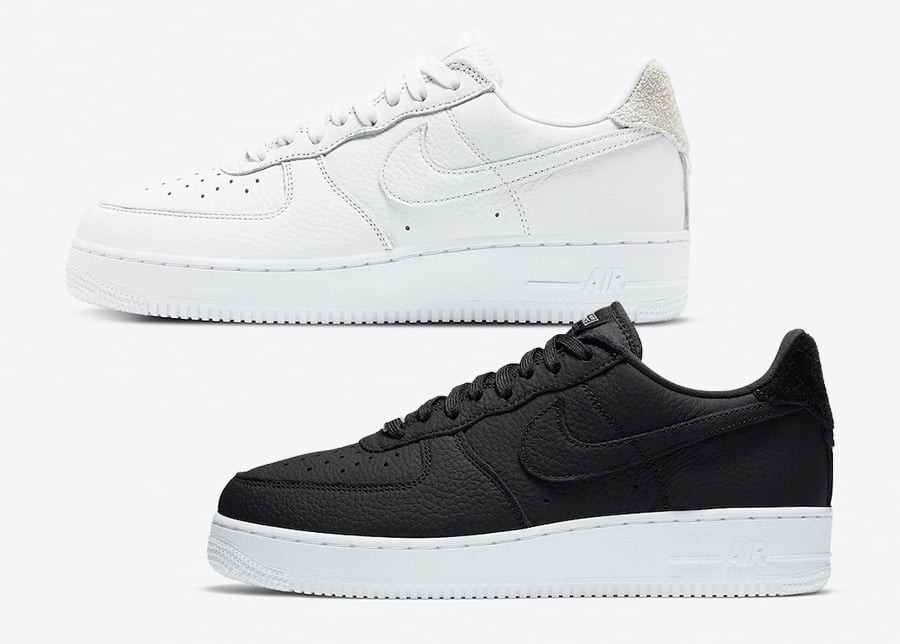 Nike Air Force 1 Craft White CN2873-101 Black CN2873-001 Release Date Info