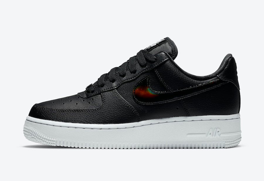 Nike Air Force 1 Low Black Iridescent CJ1646-001 Release Date Info