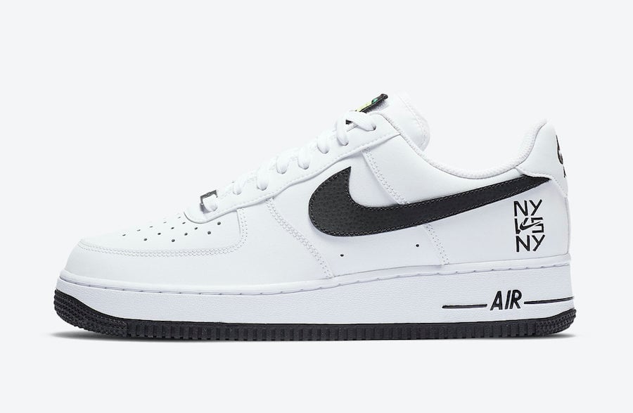 Nike Air Force 1 Low NY vs NY CW7297-100 Release Date Info