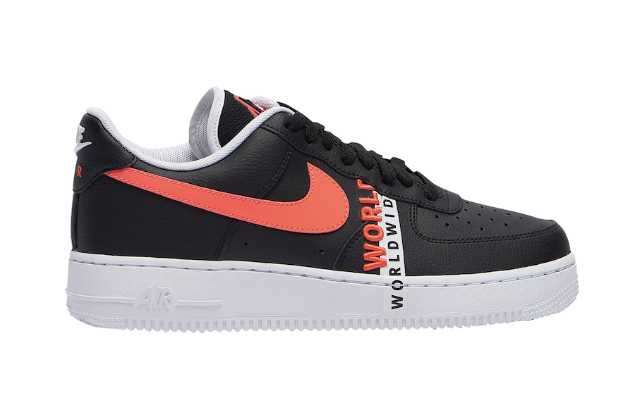 nike air force 1 worldwide black