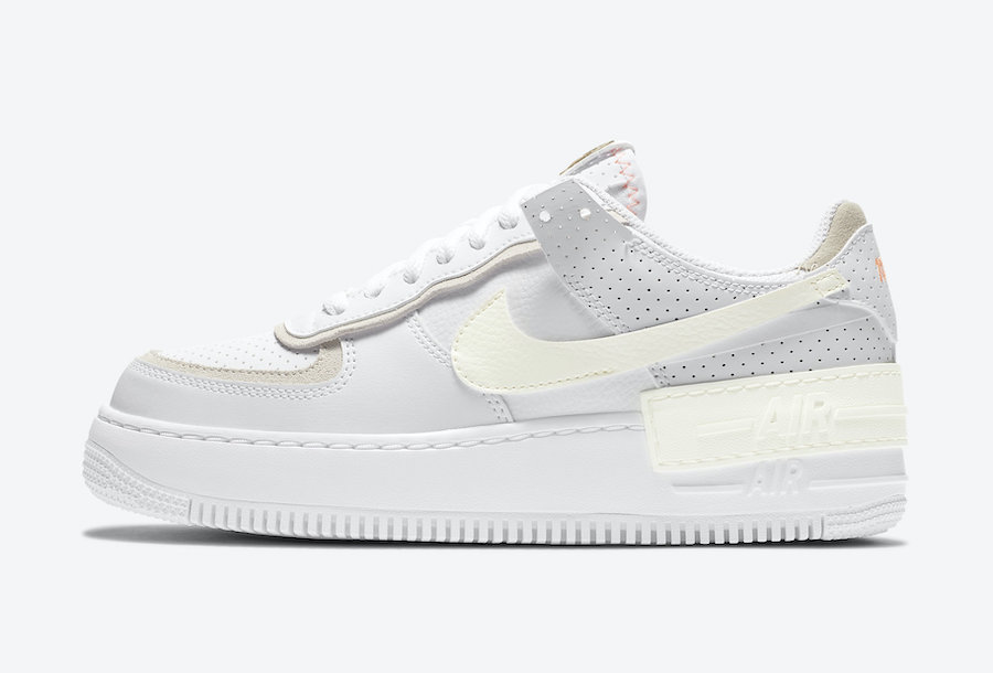 Nike Air Force 1 Shadow White Atomic Pink Sail CZ8107-100 Release Date Info