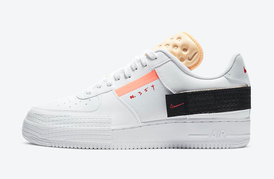 Nike Air Force 1 Type Melon Tint CZ7107-100 Release Date Info