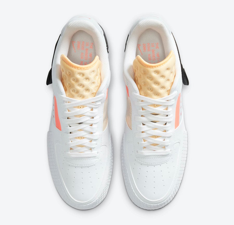 Nike Air Force 1 Type Melon Tint CZ7107-100 Release Date Info