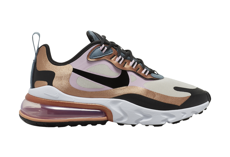 The Nike Air Max 270 React Releasing in Bronze