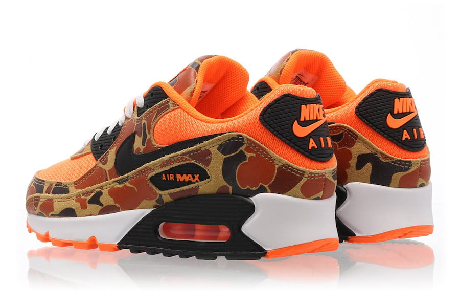 Nike Air Max 90 Orange Duck Camo CW4039-800 Release Date