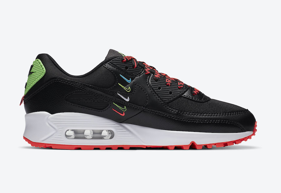 Nike Air Max 90 Worldwide Black Crimson CK7069-001 Release Date Info ...